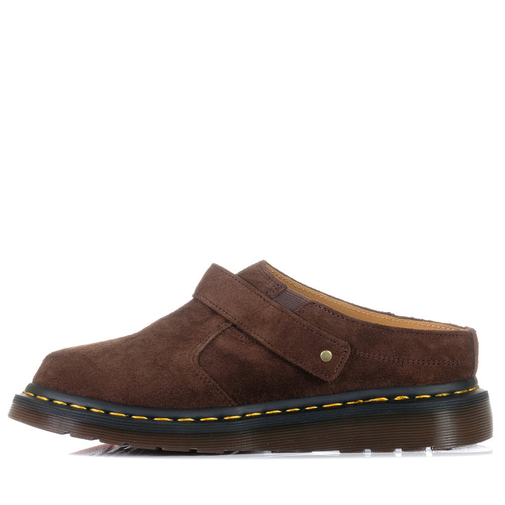 Dr Martens Isham Oasis Suede Dark Brown Unisex Shoes