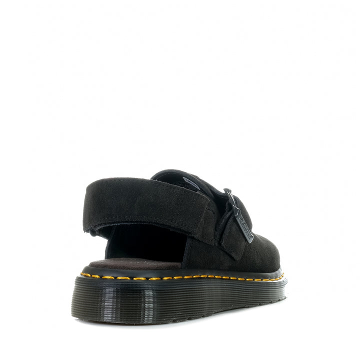 Dr Martens Jorge II Suede Black Womens Shoes