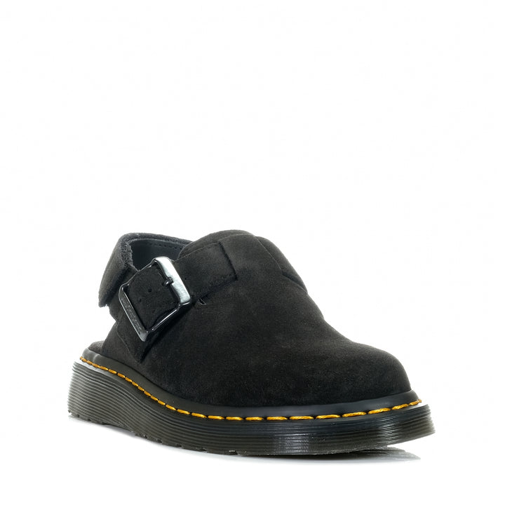Dr Martens Jorge II Suede Black Womens Shoes