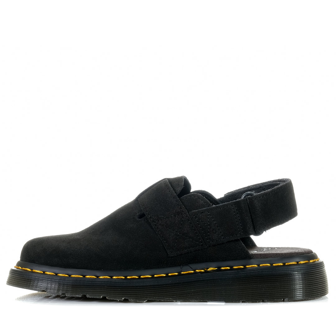 Dr Martens Jorge II Suede Black Womens Shoes