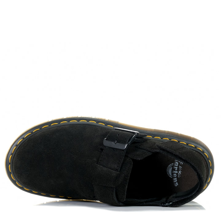 Dr Martens Jorge II Suede Black Womens Shoes
