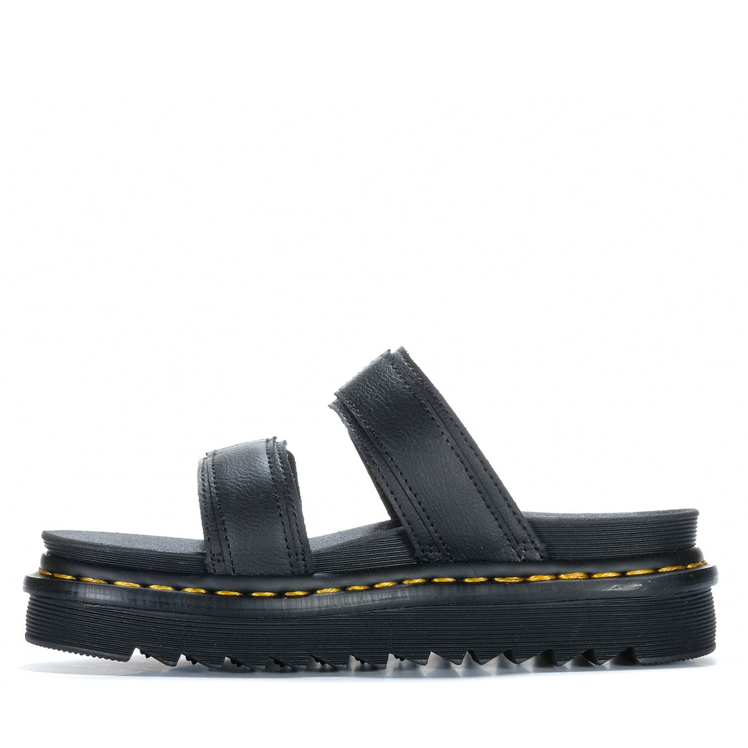 Dr Martens Myles Slide Black Athena Womens Sandals