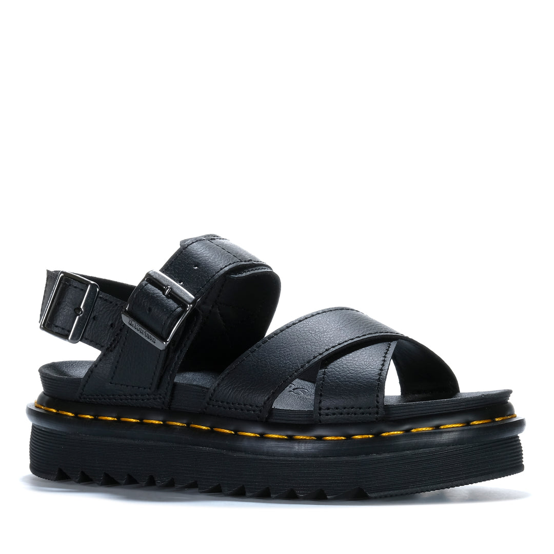 Dr Martens Voss II Cross Strap Black Athena Womens Sandals