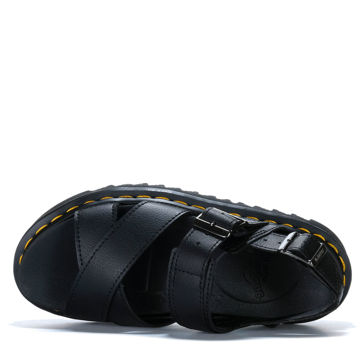 Dr Martens Voss II Cross Strap Black Athena Womens Sandals