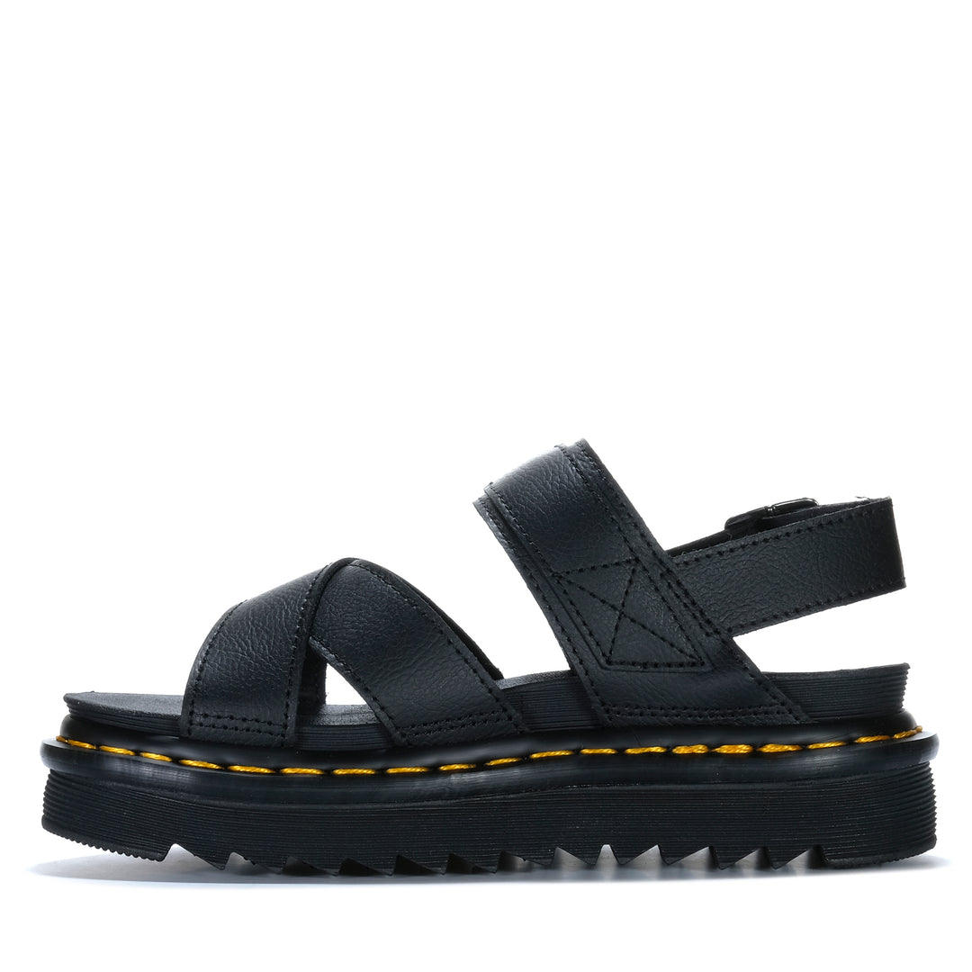 Dr Martens Voss II Cross Strap Black Athena Womens Sandals