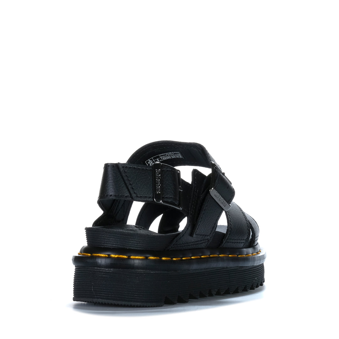 Dr Martens Voss II Cross Strap Black Athena Womens Sandals