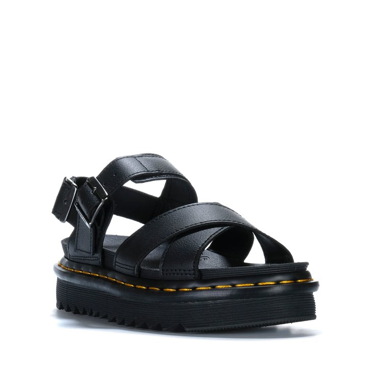Dr Martens Voss II Cross Strap Black Athena Womens Sandals