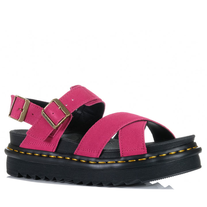 Dr Martens Voss II Sandal Fuchsia Pink Womens Sandals