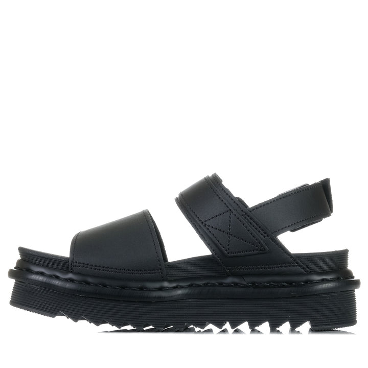 Dr Martens Voss Mono Single Strap Black Womens Sandals