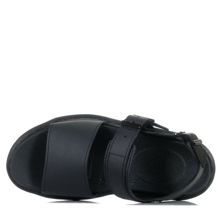 Dr Martens Voss Mono Single Strap Black Womens Sandals