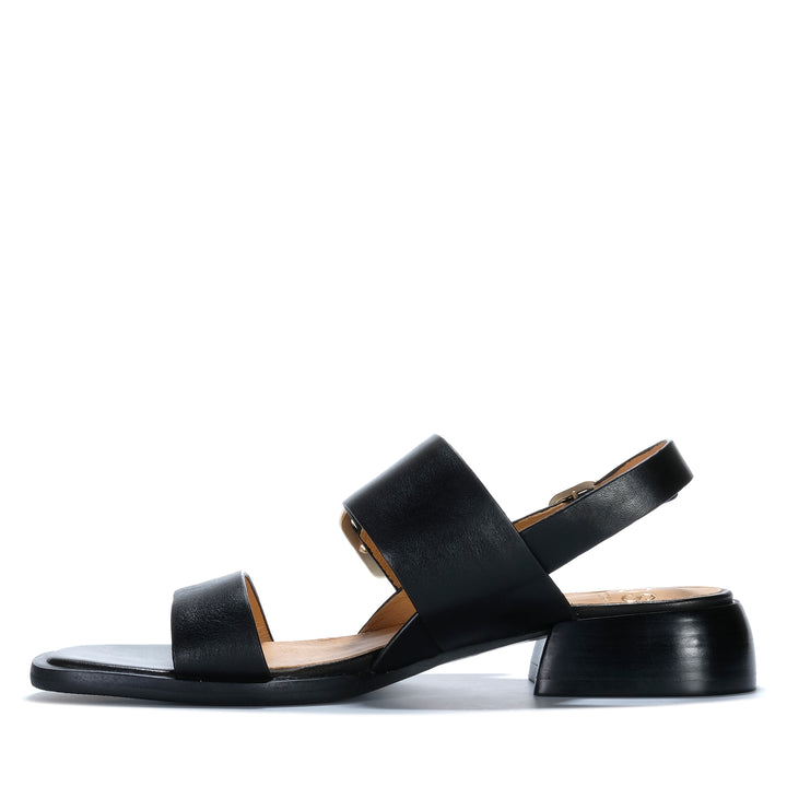 EOS Ikam Black Womens Sandals