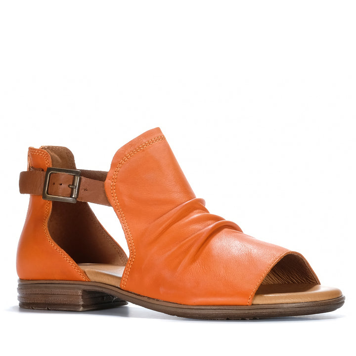 EOS Ilosia Orange/Brandy Womens Sandals