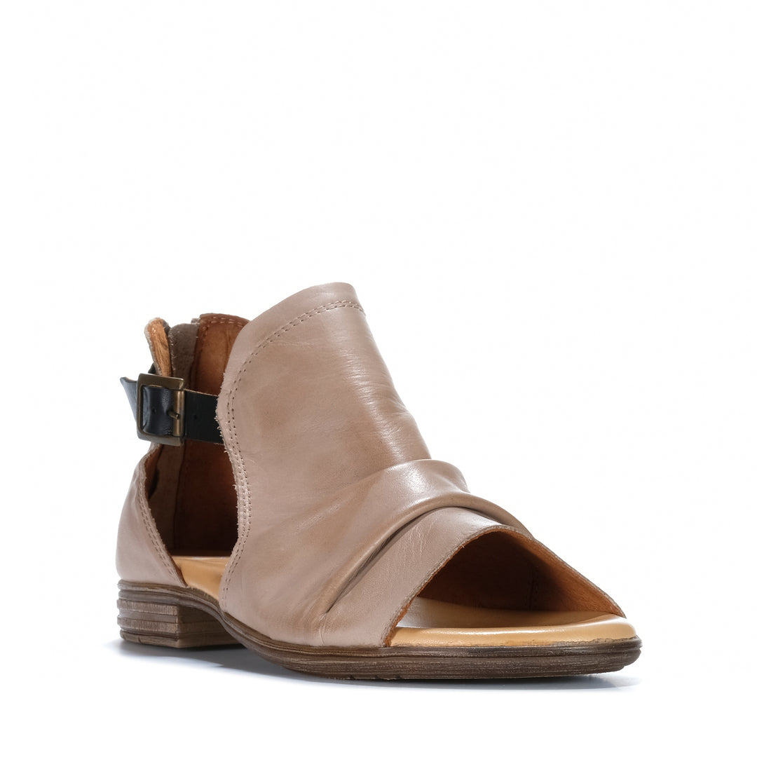 EOS Ilosia Taupe/Black Womens Sandals