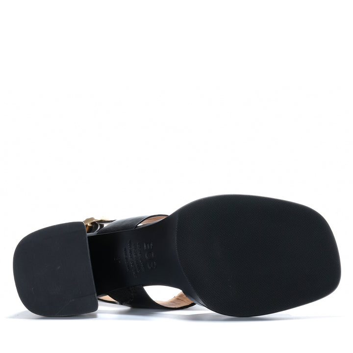 EOS Isora Black Womens Sandals