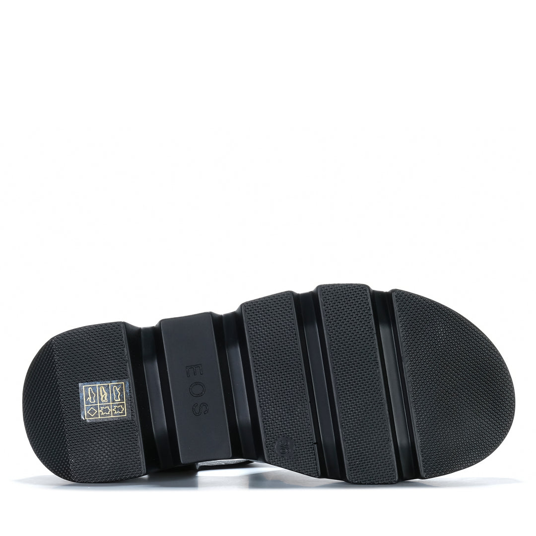 EOS Kailan Black Womens Sandals