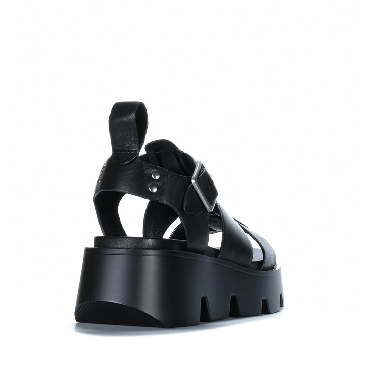 EOS Kailan Black Womens Sandals