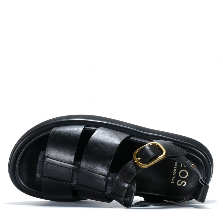 EOS Slayer Black Womens Sandals