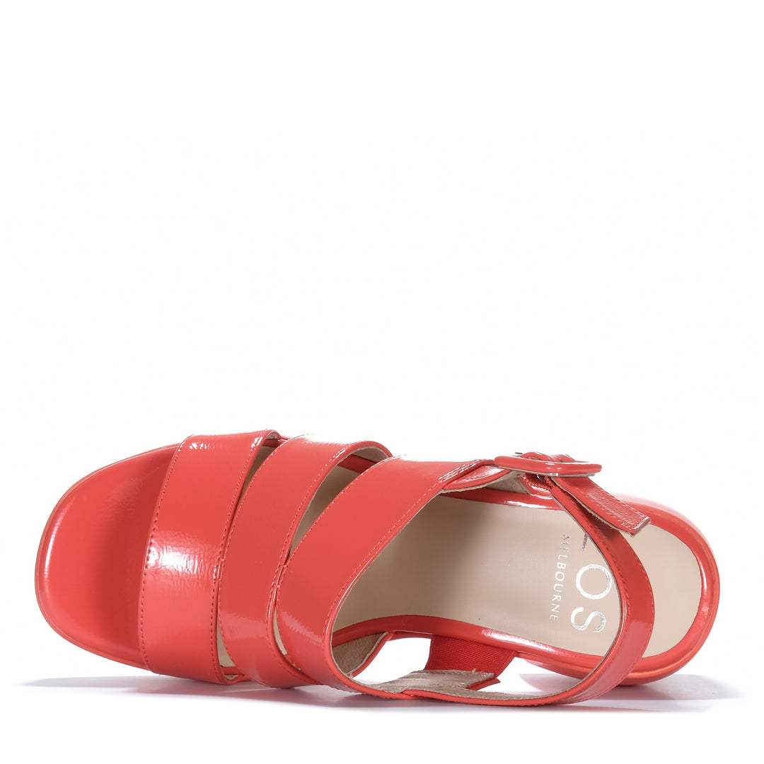 EOS Spiced Melon Crinkle Womens Sandals