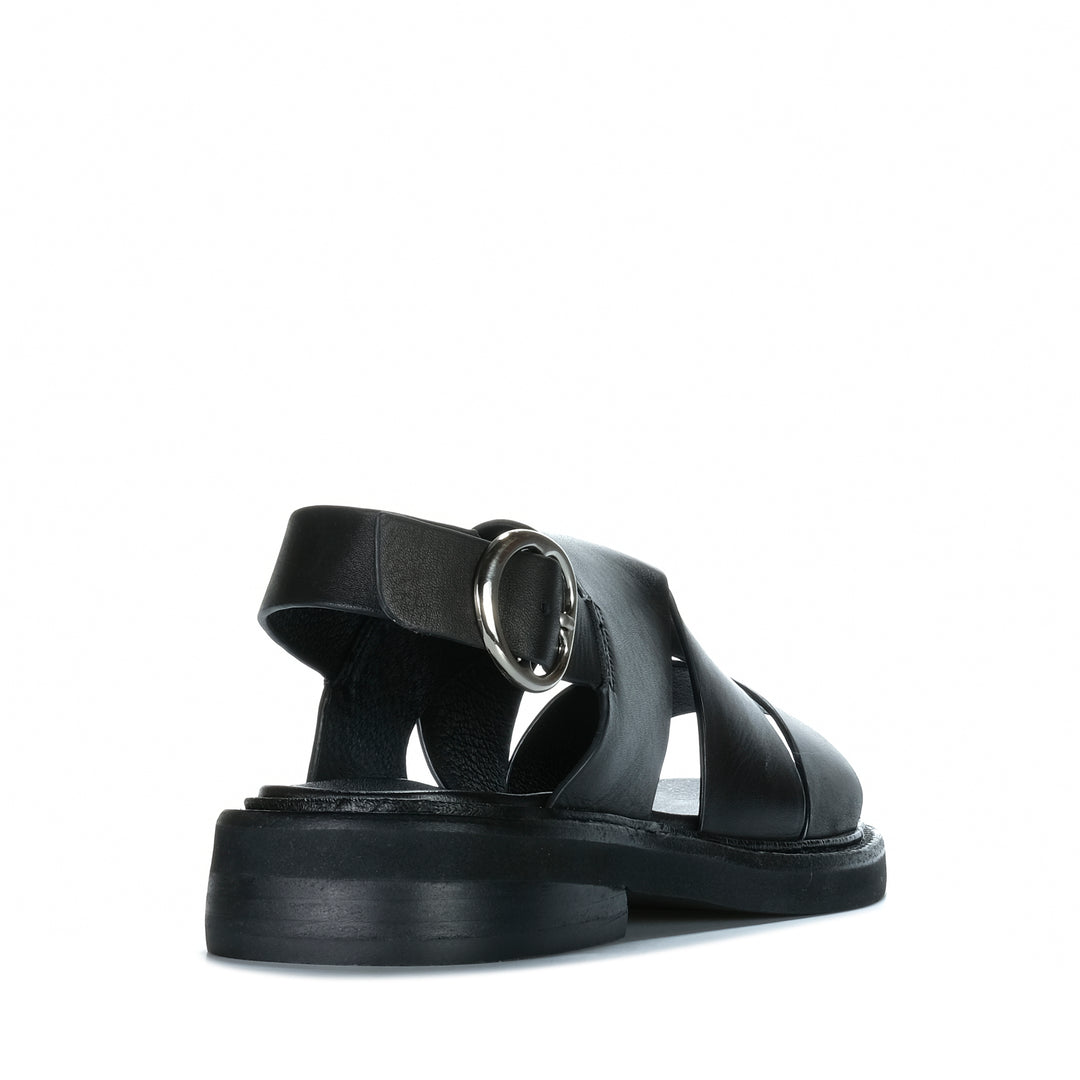 EOS Starlet Black Womens Sandals