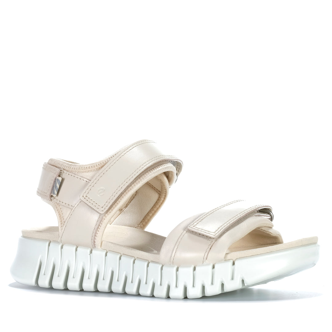 Ecco Gruuv Sol 213103 Limestone Womens Sandals