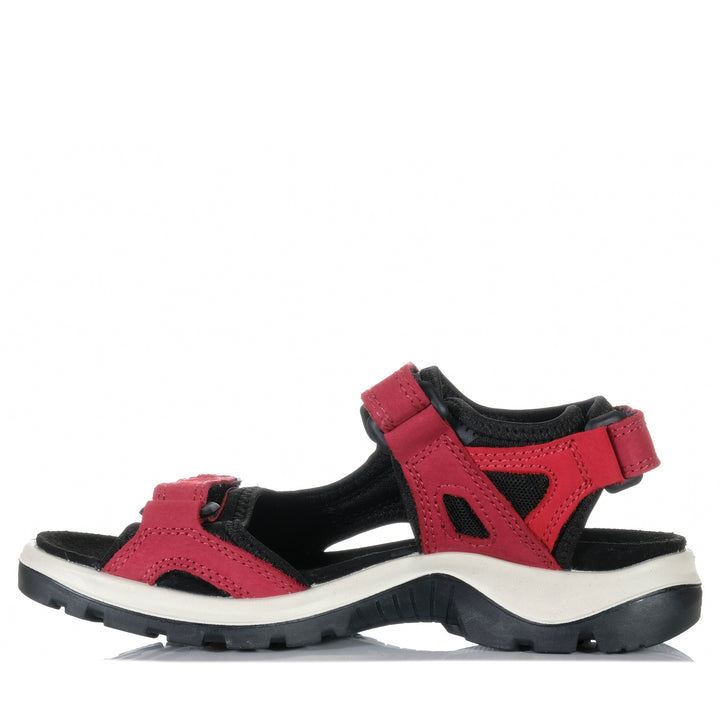 Ecco Offroad 069563 Brick Chili Red Womens Sandals