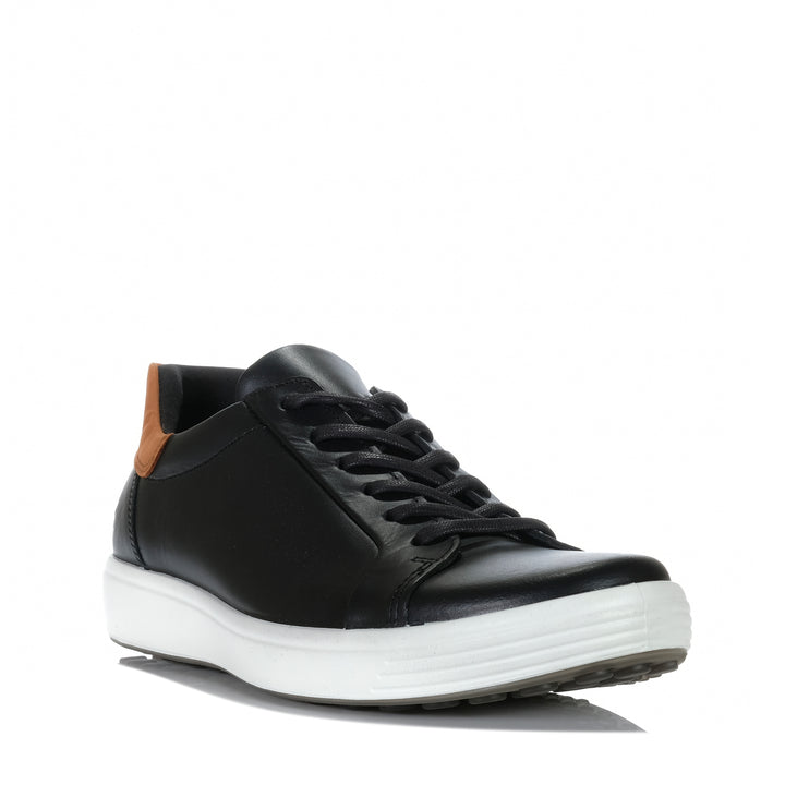 Ecco Soft 7 470824 Black Mens Sneakers