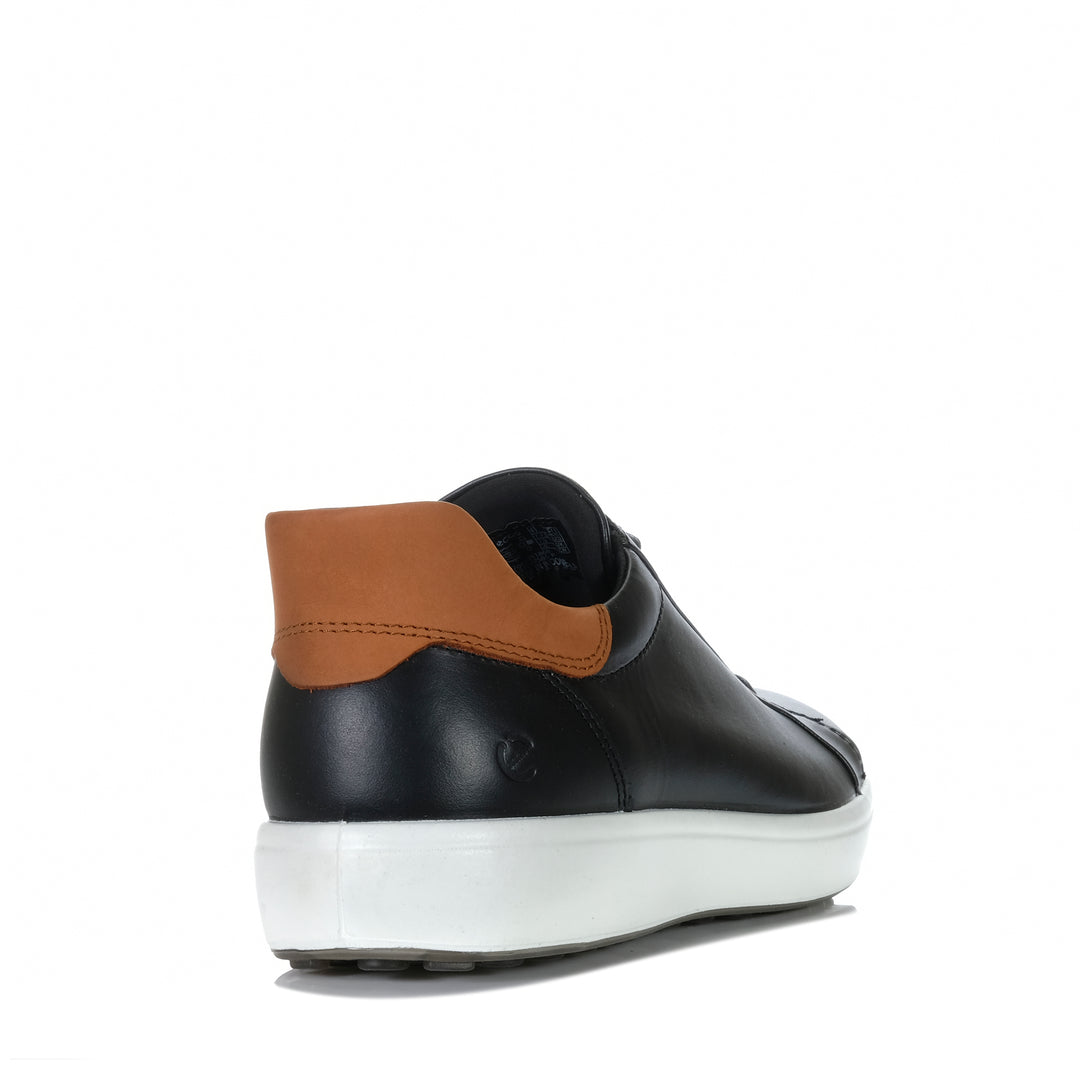 Ecco Soft 7 470824 Black Mens Sneakers
