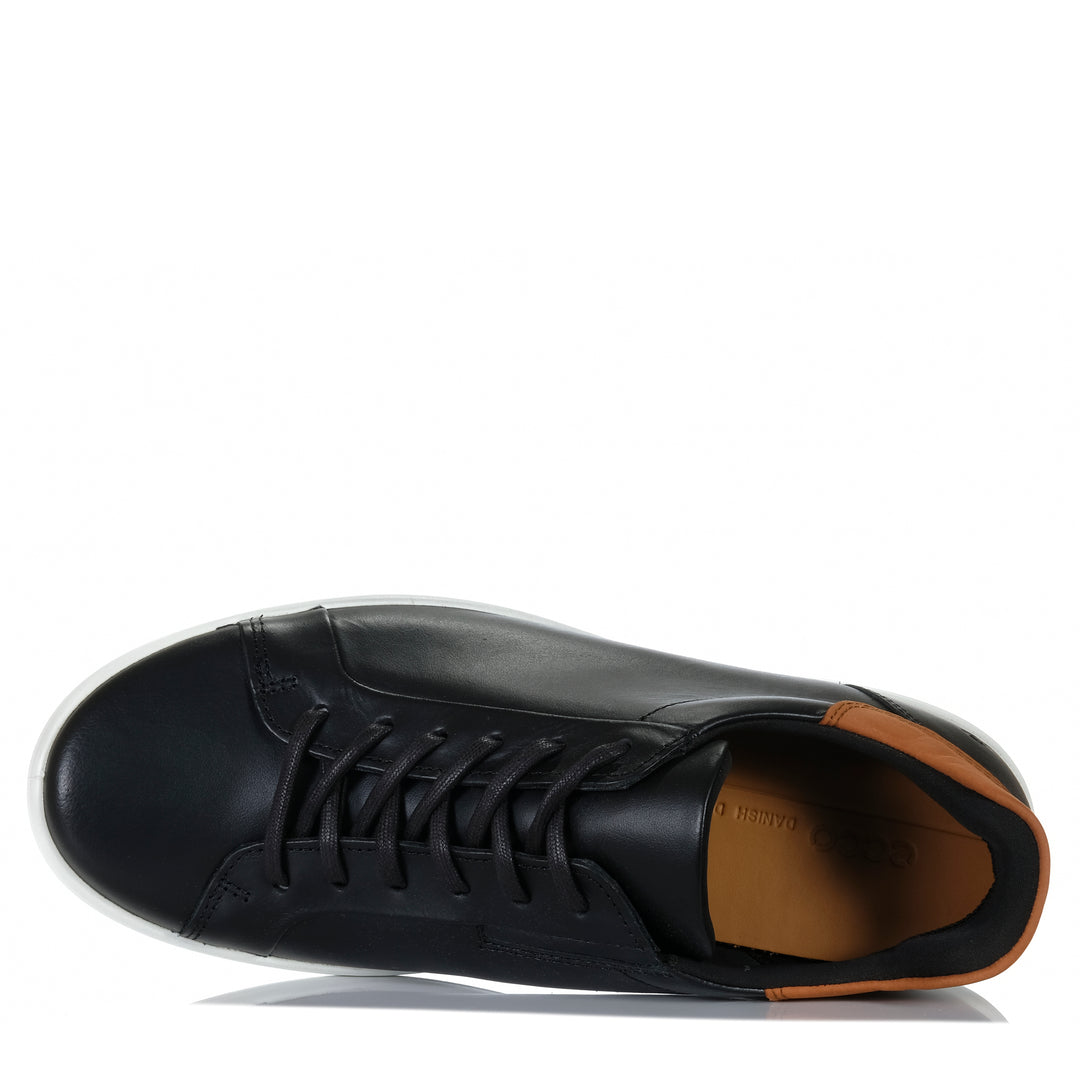 Ecco Soft 7 470824 Black Mens Sneakers