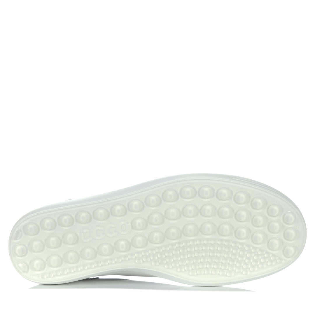 Ecco Soft 7 470843 White Womens Shoes