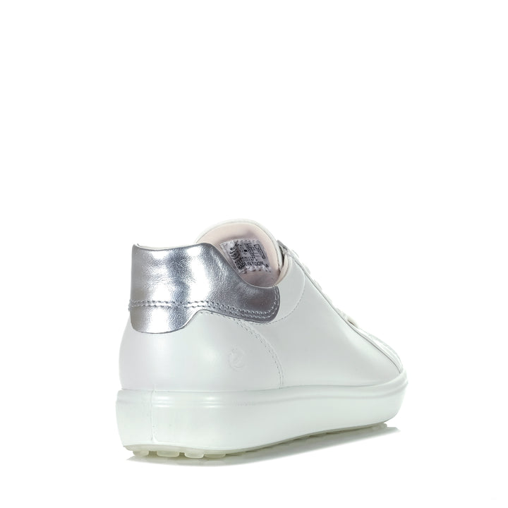 Ecco Soft 7 470843 White Womens Shoes