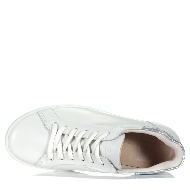 Ecco Soft 7 470843 White Womens Shoes