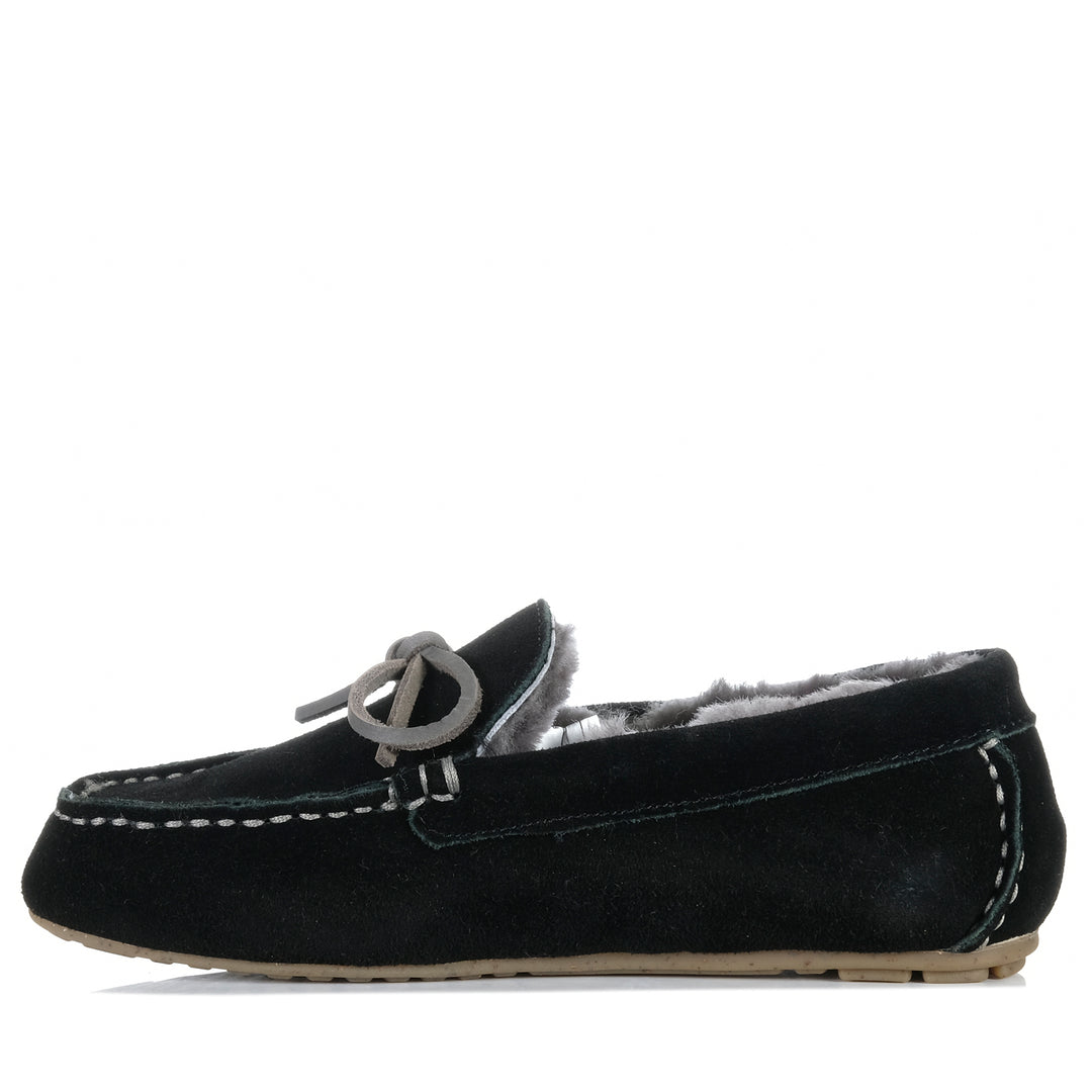Emu Sandrine Black Womens Slippers