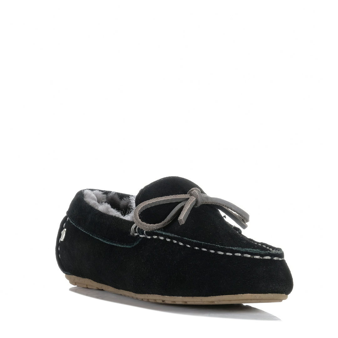 Emu Sandrine Black Womens Slippers