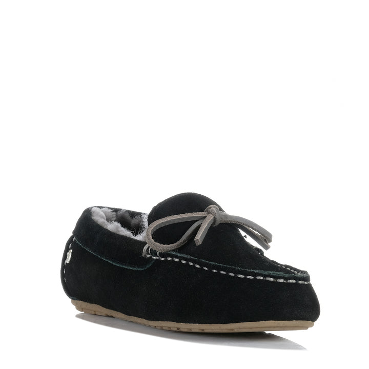 Emu Sandrine Black Womens Slippers