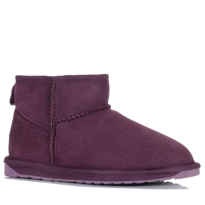 Emu Stinger Micro Plum Womens Slippers