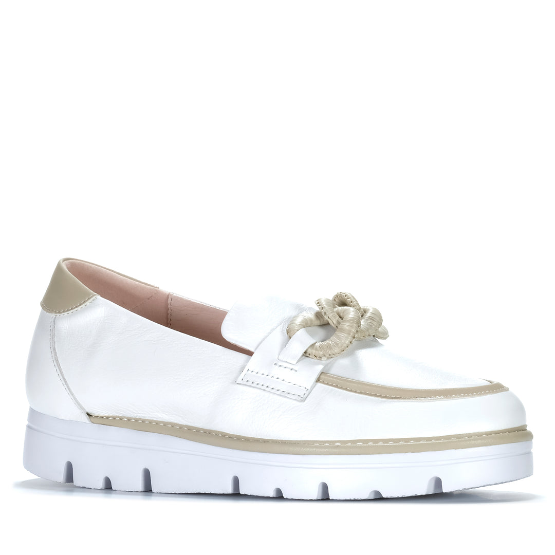 Gelato Eject White/Dark Bone Womens Shoes