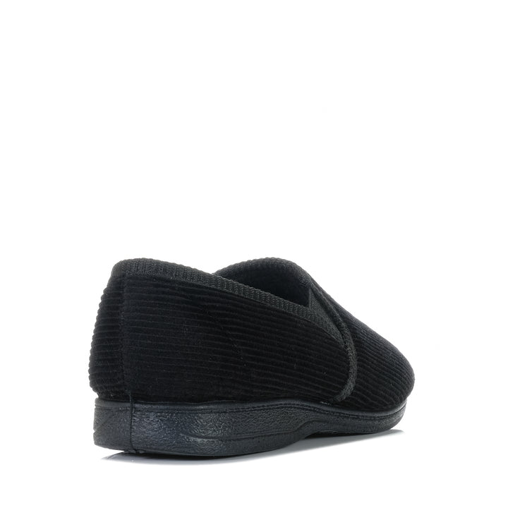 Grosby Blake 2 Black Mens Slippers