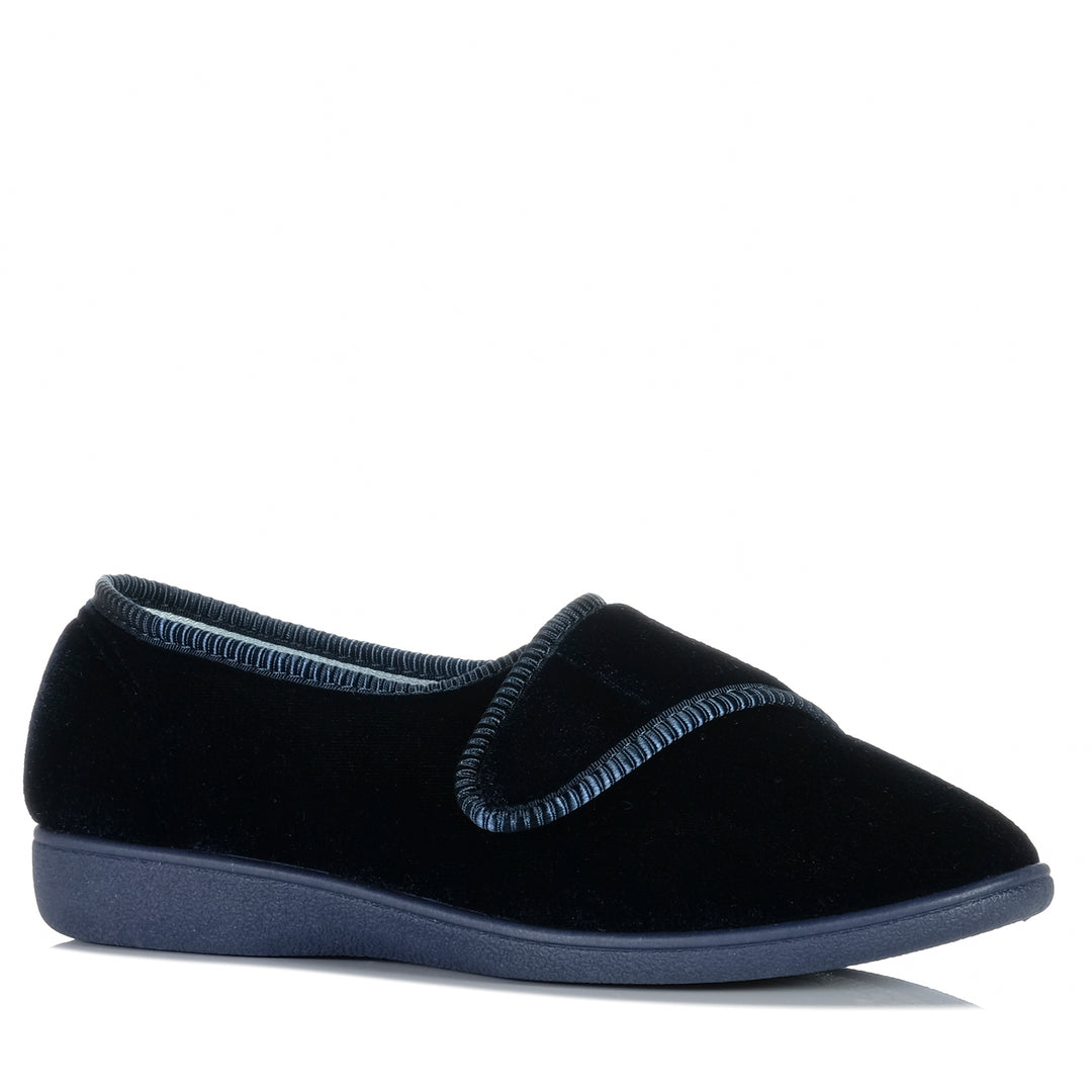 Grosby Lilian Deep Navy Womens Slippers