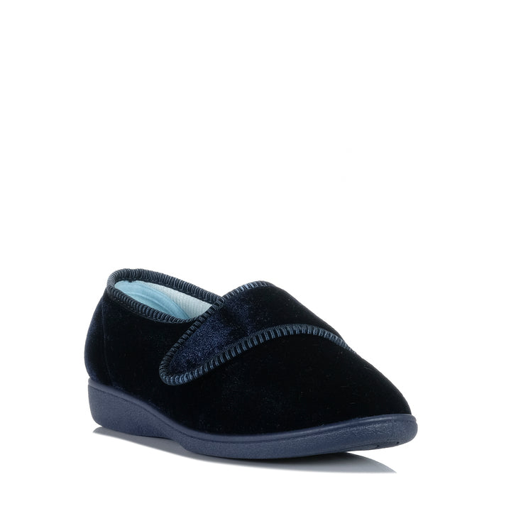 Grosby Lilian Deep Navy Womens Slippers