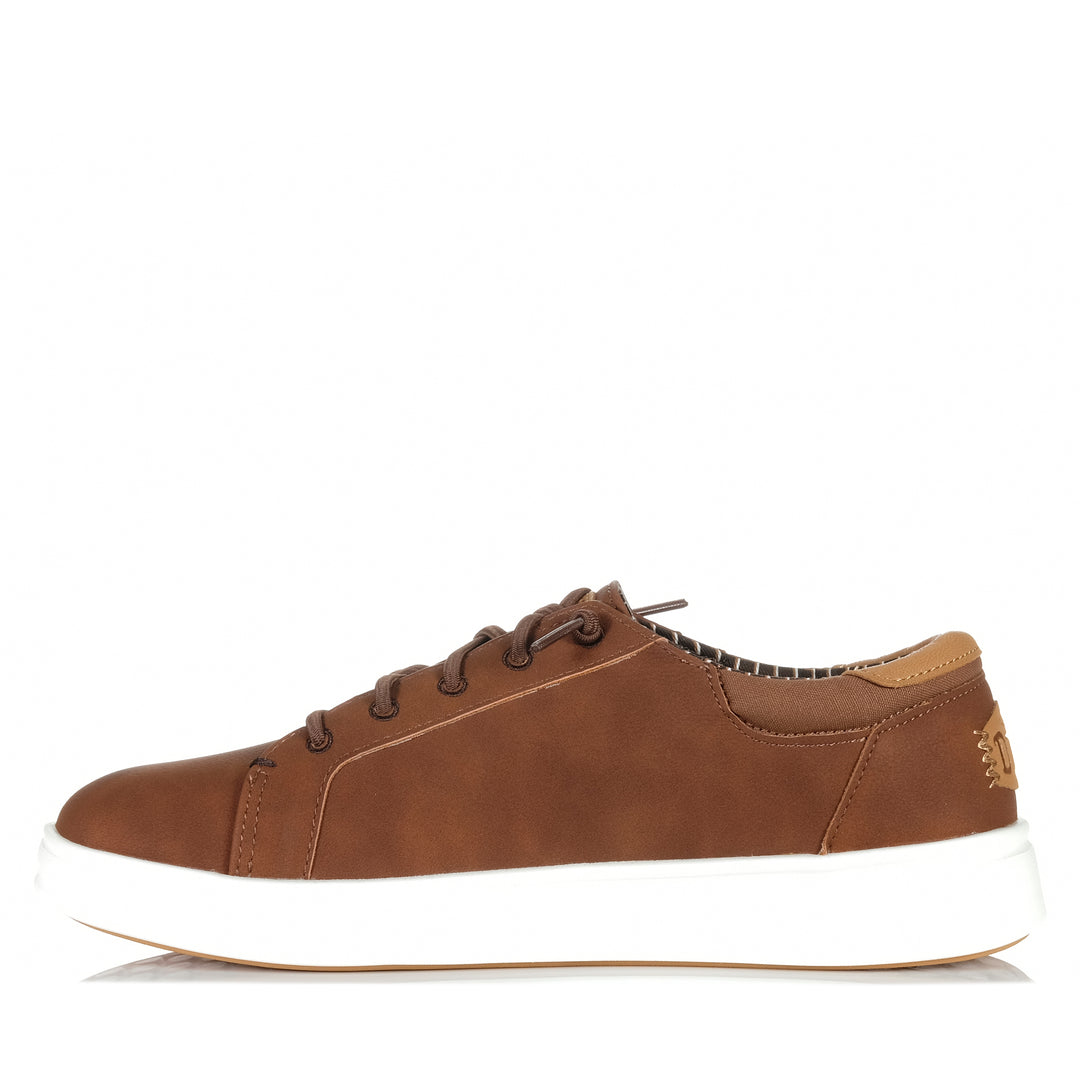 Hey Dude Mens Paul Pro Classic Cognac Mens Sneakers