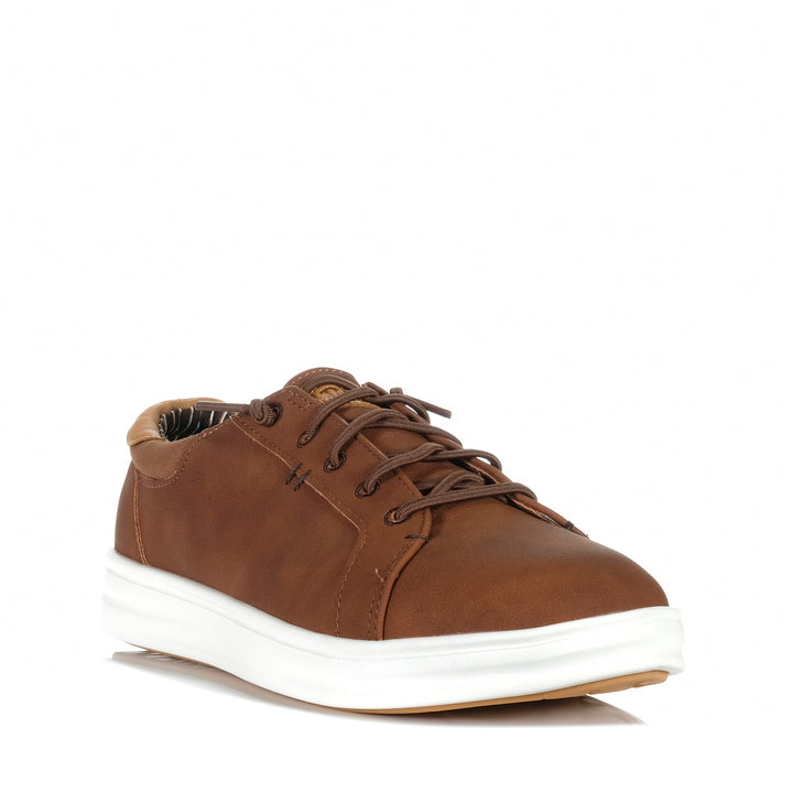 Hey Dude Mens Paul Pro Classic Cognac Mens Sneakers