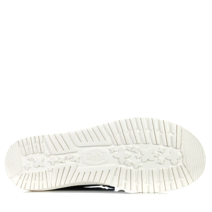 Hey Dude Mens Wally Break Hey Day Navy Mens Sneakers