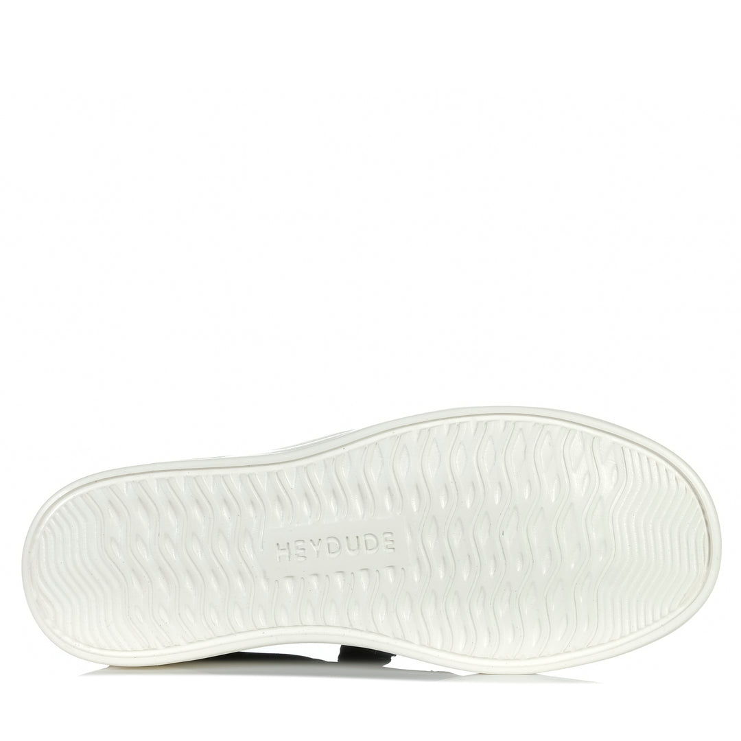 Hey Dude Womens Karina Duo Classic Black Womens Sneakers