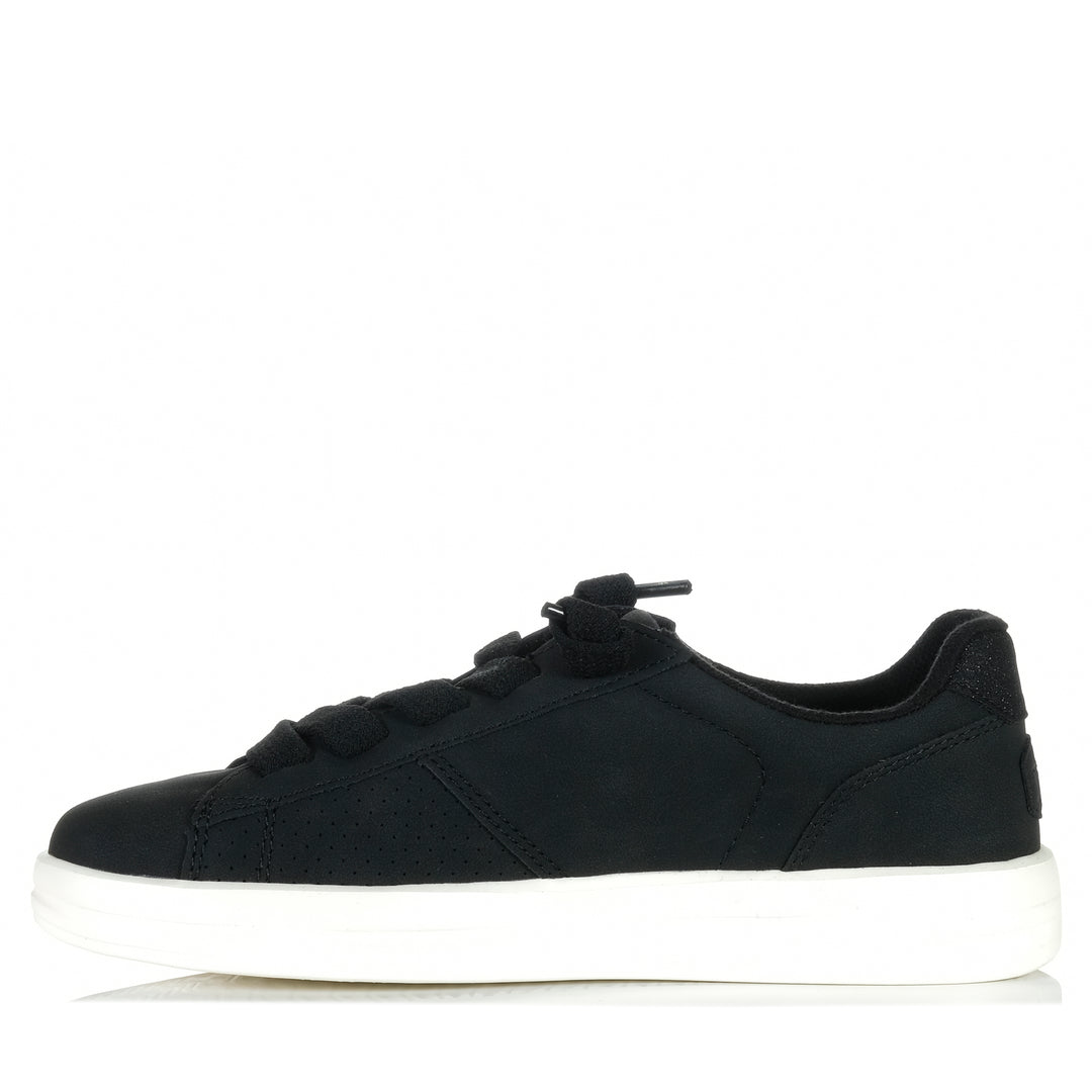 Hey Dude Womens Karina Duo Classic Black Womens Sneakers