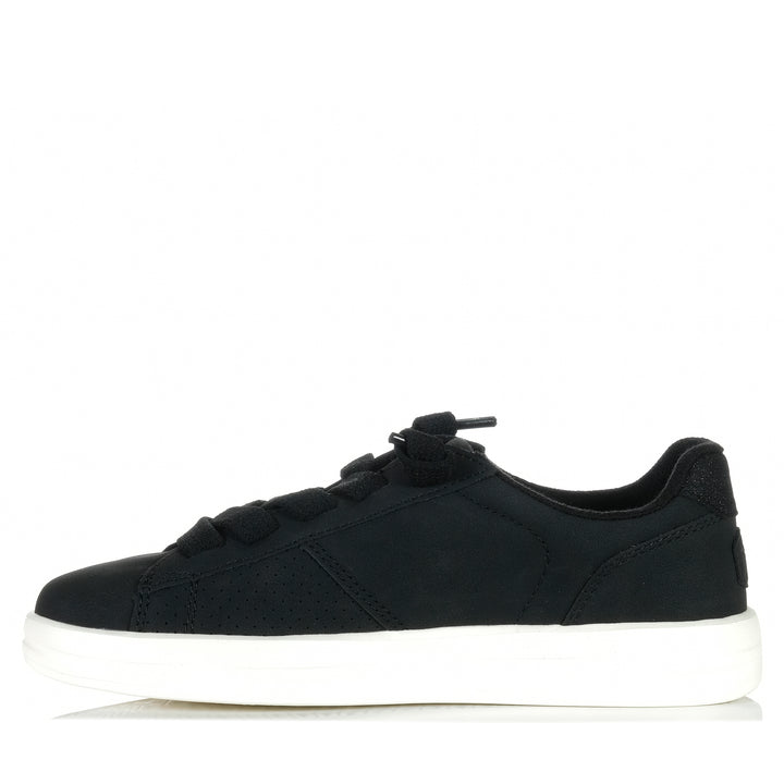 Hey Dude Womens Karina Duo Classic Black Womens Sneakers