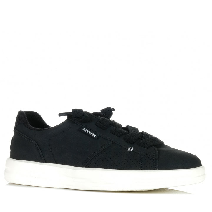 Hey Dude Womens Karina Duo Classic Black Womens Sneakers