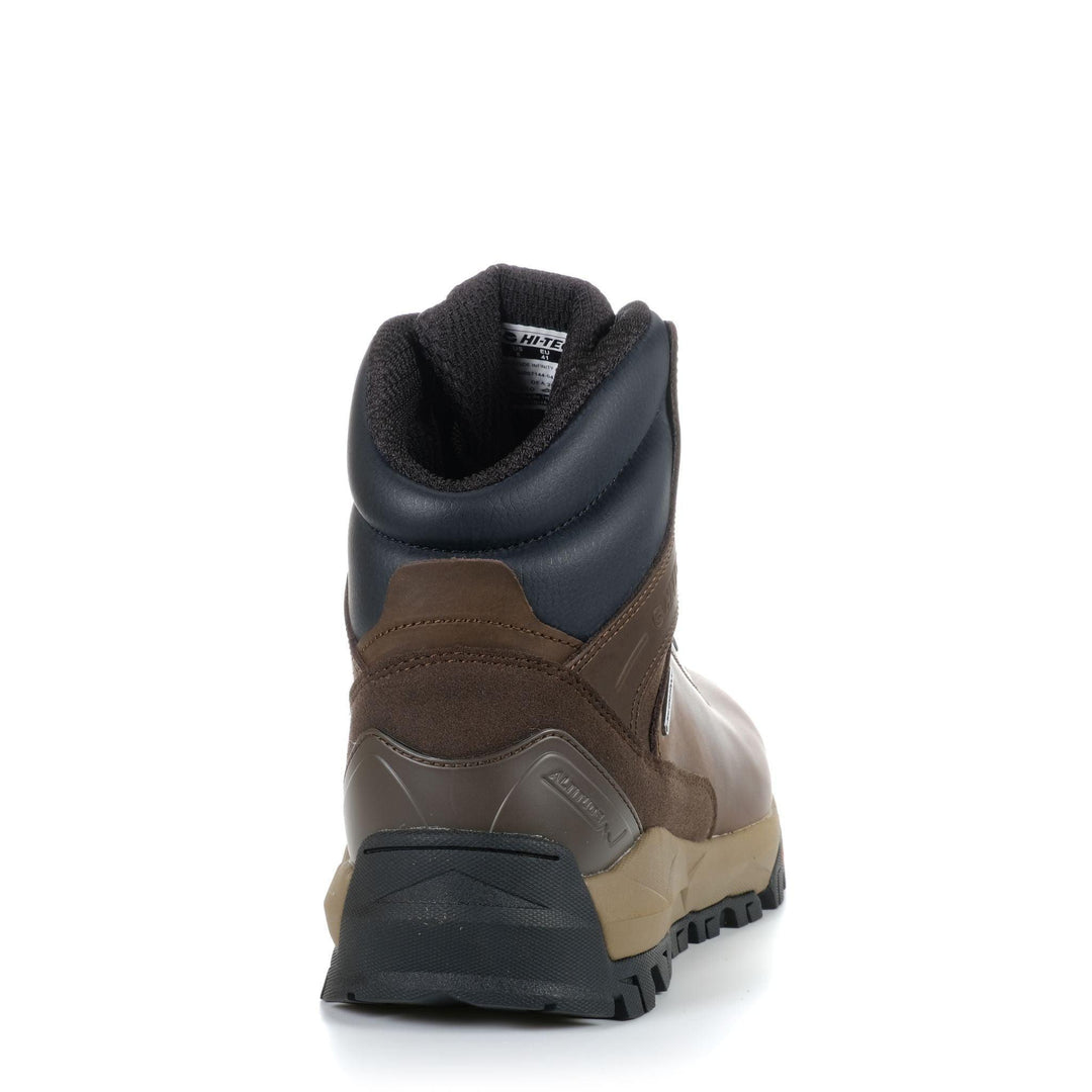 Hi-Tec Altitude Infinity Mid Waterproof Chocolate/Black Mens Sports