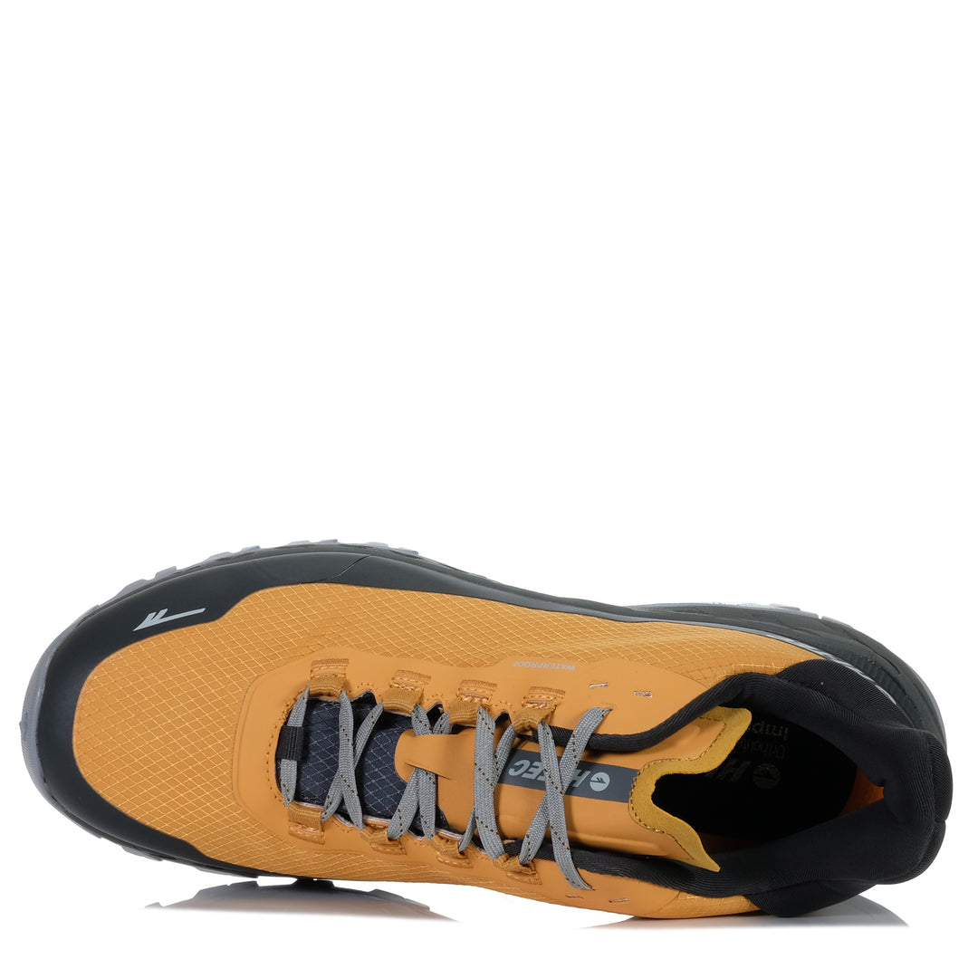 Hi-Tec Altitude Lite Waterproof Buff/Charcoal Mens Sports