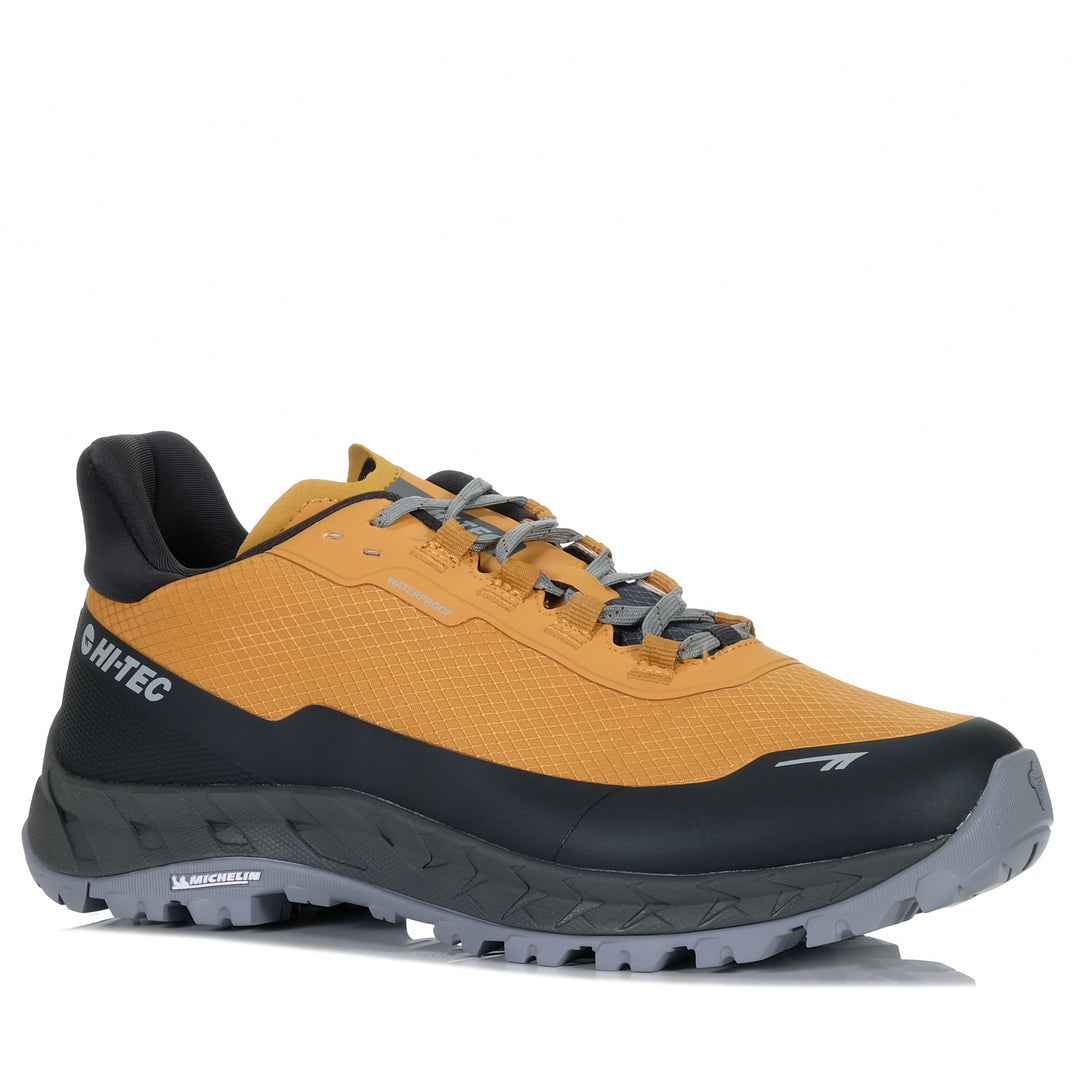 Hi-Tec Altitude Lite Waterproof Buff/Charcoal Mens Sports