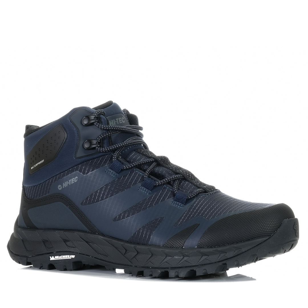 Hi-Tec Altitude Nytro Mid Waterproof Navy/Black Mens Sports